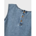 NAME IT KIDS Amelia S/L Denim Top 4070 - Medium Blue Denim