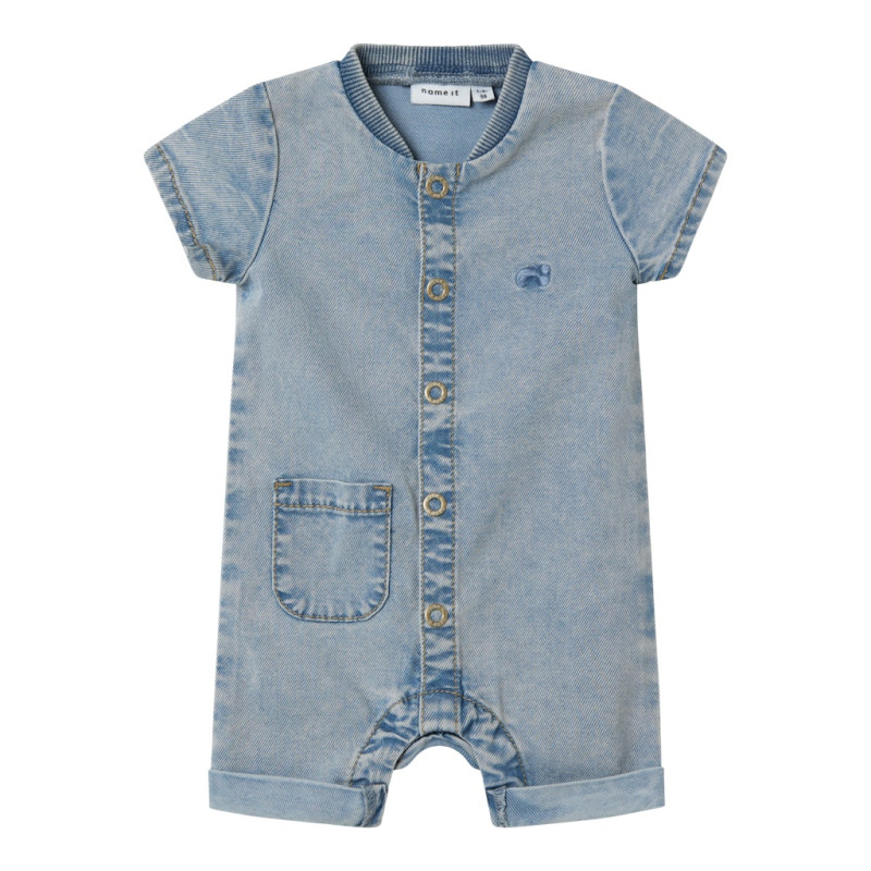 NAME IT BABY Law Denim Dragt 1100 - Light Blue Denim