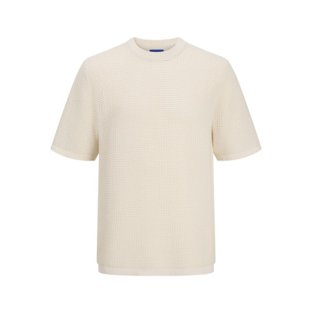 JACK & JONES ORIGINALS Almeria Strik T-shirt - Sea Salt