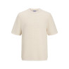 JACK & JONES ORIGINALS Almeria Strik T-shirt - Sea Salt