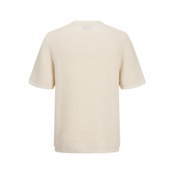 JACK & JONES ORIGINALS Almeria Strik T-shirt - Sea Salt