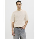 JACK & JONES ORIGINALS Almeria Strik T-shirt - Sea Salt