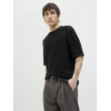 JACK & JONES ORIGINALS Almeria Strik T-shirt - Sort