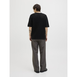 JACK & JONES ORIGINALS Almeria Strik T-shirt - Sort