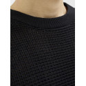 JACK & JONES ORIGINALS Almeria Strik T-shirt - Sort