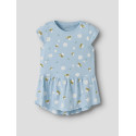 NAME IT MINI Vigga Capsl Kjole - Cool Blue / Bubblebee