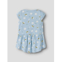 NAME IT MINI Vigga Capsl Kjole - Cool Blue / Bubblebee