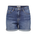 ONLY Josephine Stretch Denim Shorts - Medium Blue Denim