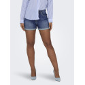ONLY Josephine Stretch Denim Shorts - Medium Blue Denim
