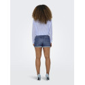 ONLY Josephine Stretch Denim Shorts - Medium Blue Denim