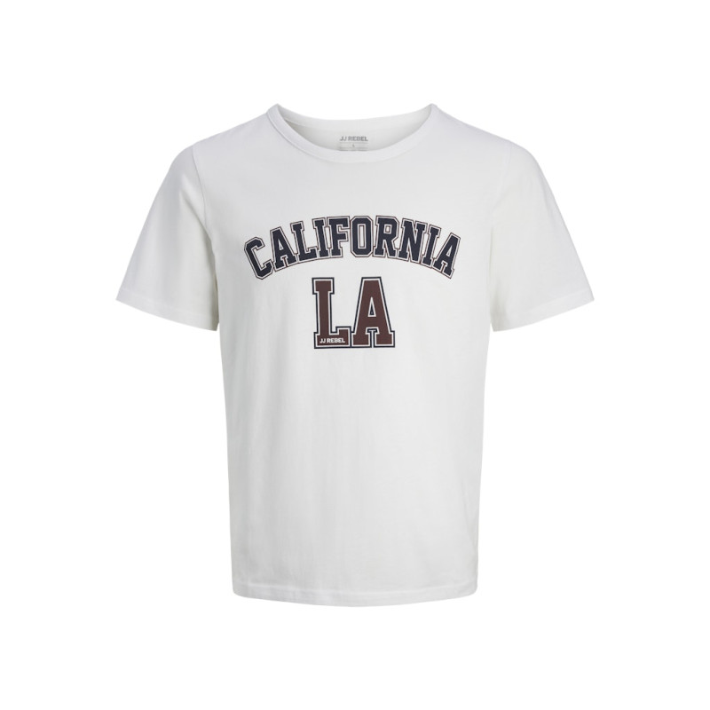 JJ REBEL Owen T-shirt - Hvid