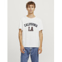 JJ REBEL Owen T-shirt - Hvid