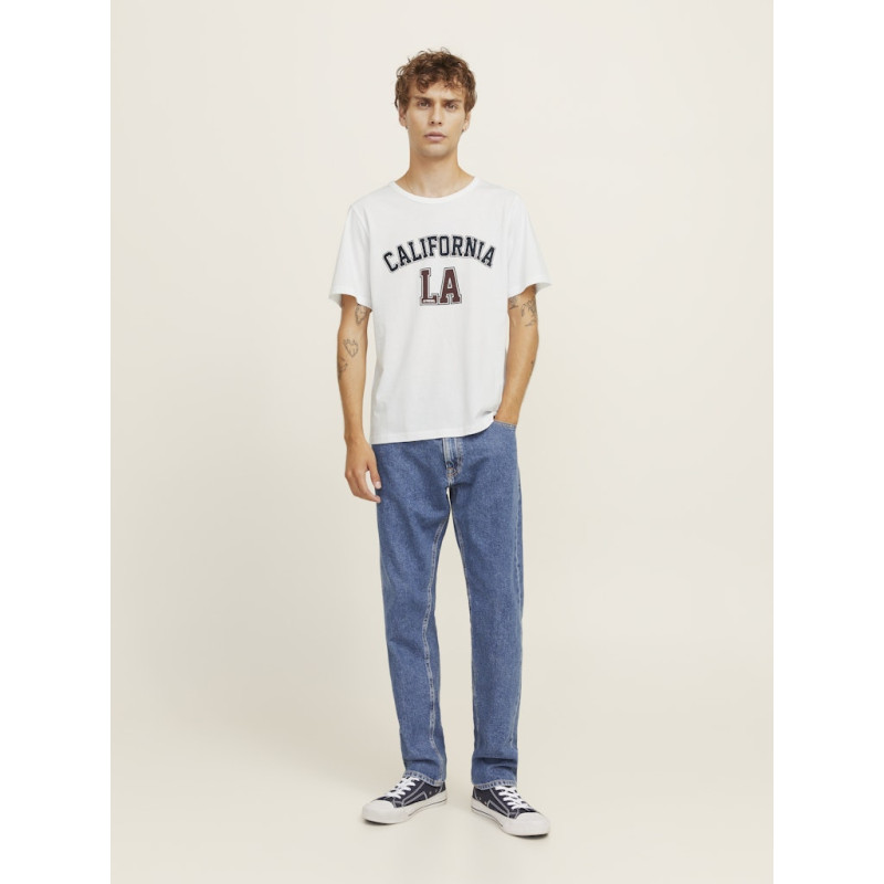 JJ REBEL Owen T-shirt - Hvid