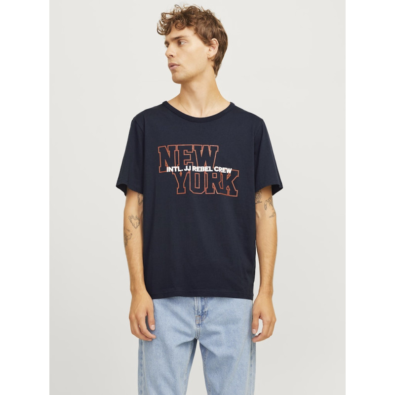 JJ REBEL Owen T-shirt - Sky Captain