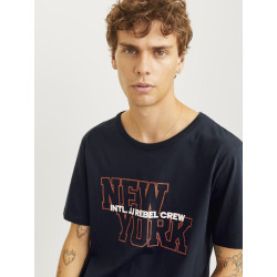 JJ REBEL Owen T-shirt - Sky Captain