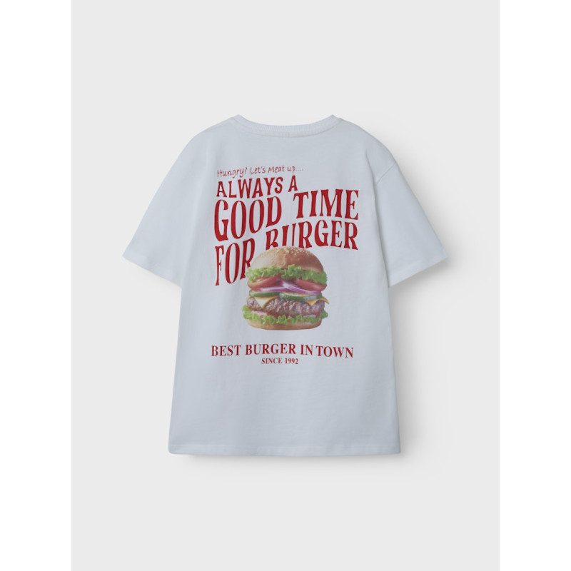 NAME IT KIDS Duster T-shirt - Bright White