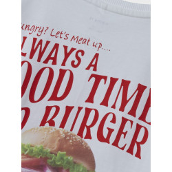 NAME IT KIDS Duster T-shirt - Bright White