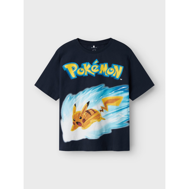 NAME IT Skylar Pokemon T-shirt - Dark Sapphire