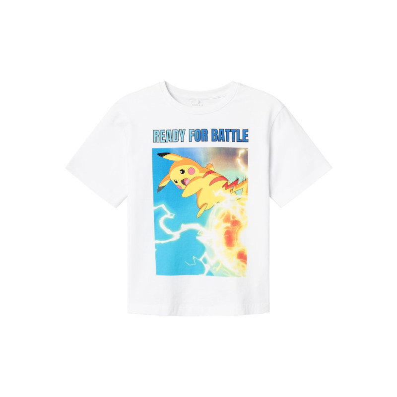 NAME IT Skylar Pokemon T-shirt - Bright White