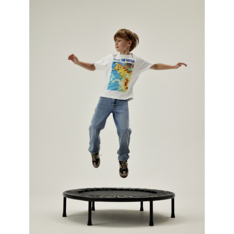 NAME IT Skylar Pokemon T-shirt - Bright White