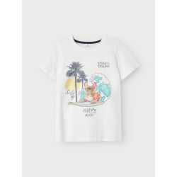 NAME IT KIDS Jass T-shirt - Bright White