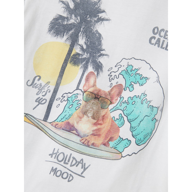 NAME IT KIDS Jass T-shirt - Bright White