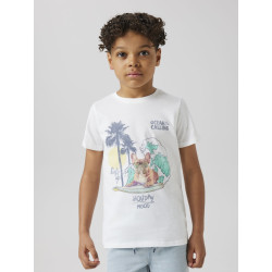 NAME IT KIDS Jass T-shirt - Bright White