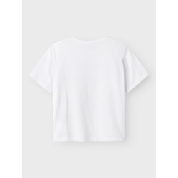 NAME IT KIDS Mais Bod T-shirt - Bright White