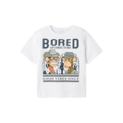 NAME IT KIDS Mais Bod T-shirt - Bright White