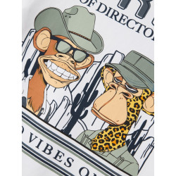 NAME IT KIDS Mais Bod T-shirt - Bright White