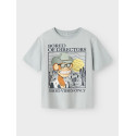 NAME IT KIDS Mais Bod T-shirt - Pearl Blue
