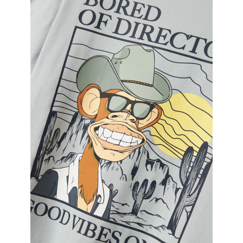 NAME IT KIDS Mais Bod T-shirt - Pearl Blue