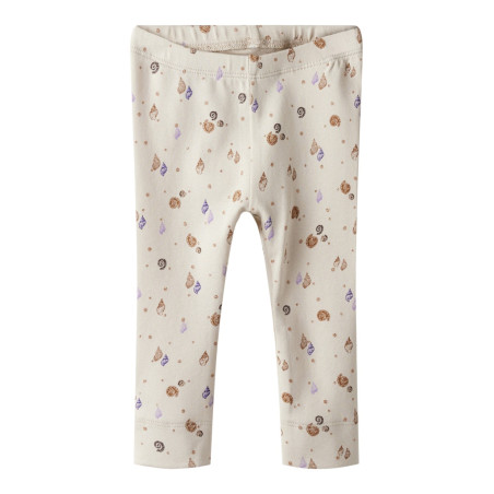NAME IT BABY Hiline Leggings - Sandshell