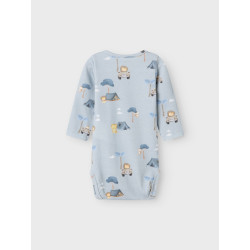 NAME IT BABY Help L/S Bodystocking - Pearl Blue