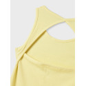 NAME IT KIDS Jalgos Maxi Kjole - Lemon Meringue