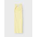 NAME IT KIDS Jalgos Maxi Kjole - Lemon Meringue