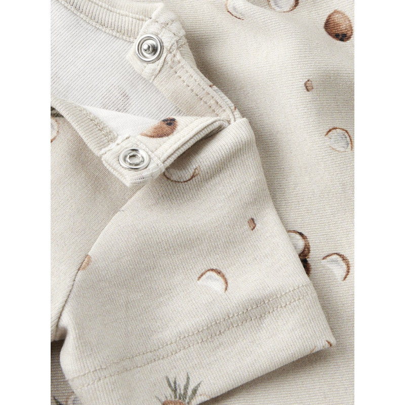 NAME IT BABY Huxley S/S Bodystocking - Peyote