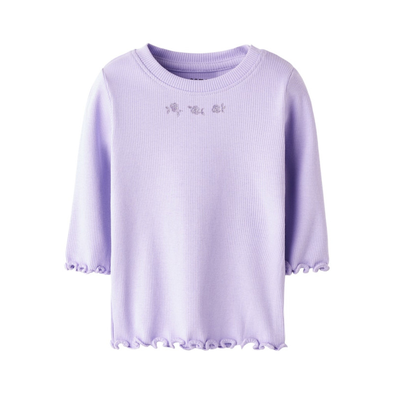 NAME IT KIDS Holly Slim Bluse - Lavendula