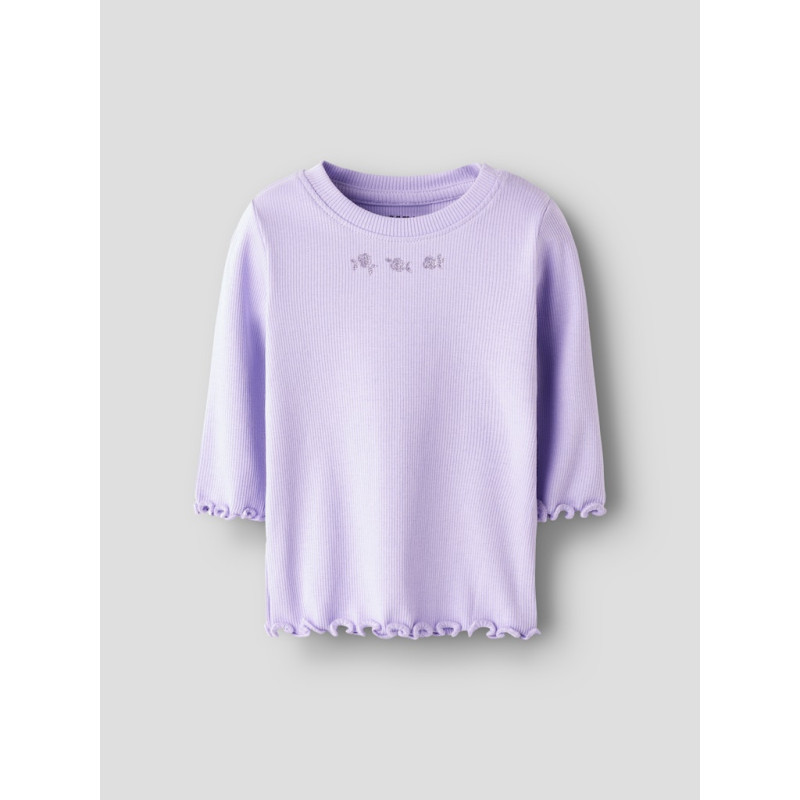 NAME IT KIDS Holly Slim Bluse - Lavendula
