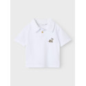 NAME IT MINI Janus S/S Polo - Bright White