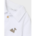 NAME IT MINI Janus S/S Polo - Bright White