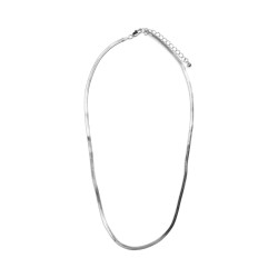 PIECES Trine Halskæde - Sølvfarve