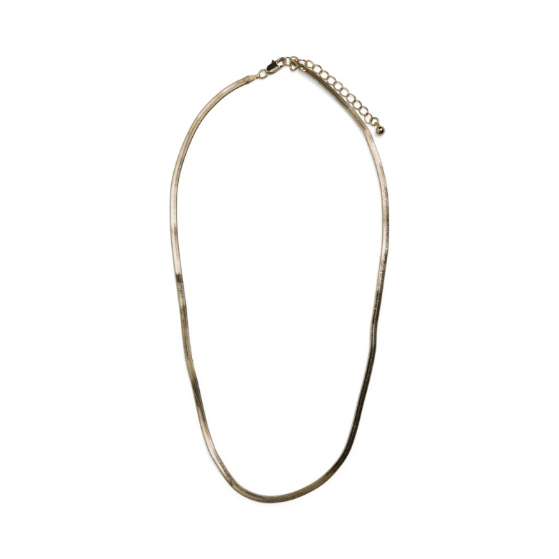 PIECES Trine Halskæde - Guldfarve