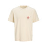 JACK & JONES JUNIOR Canggu Summer Picture T-shirt - Ecru