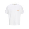 JACK & JONES JUNIOR Canggu Summer Picture T-shirt - Bright White