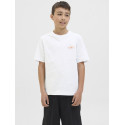 JACK & JONES JUNIOR Canggu Summer Picture T-shirt - Bright White
