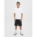JACK & JONES JUNIOR Canggu Summer Picture T-shirt - Bright White