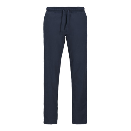 JJ REBEL Kenni Summer Hør Jogging Bukser - Navy Blazer