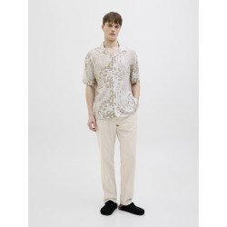 JJ REBEL Kenni Summer Hør Jogging Bukser - Moonbeam