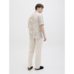 JJ REBEL Kenni Summer Hør Jogging Bukser - Moonbeam